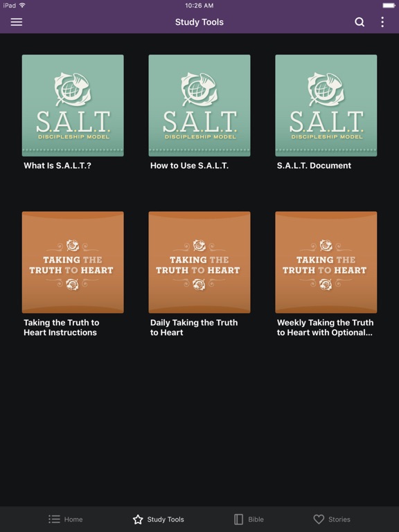 Thistlebend Discipleship iPad screenshot 3 - Education app