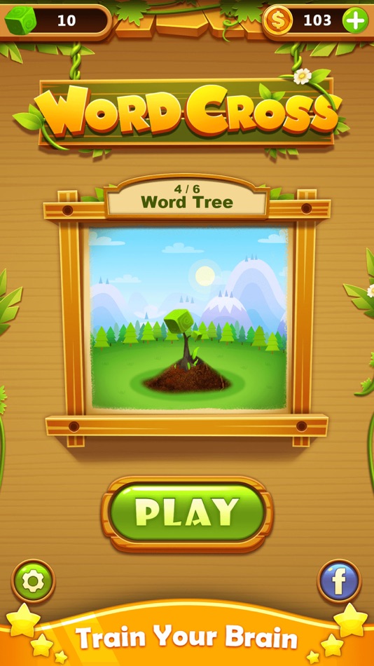 #3. Word Cross: Word Puzzle Game (iOS) By: 举 郑