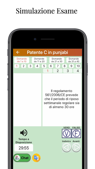 QuizPatente C Multilingua 2024 Screenshot