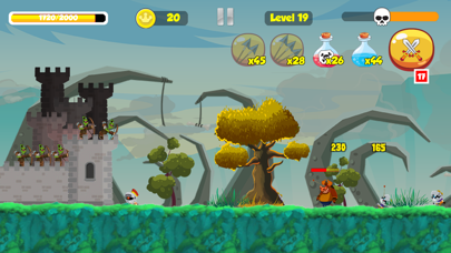 Tiny Aimers: Angry Archers iPhone screenshot