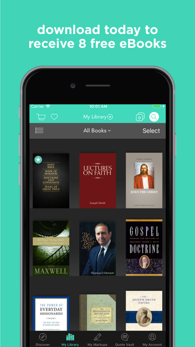 Deseret Bookshelf LDS Books Screenshot