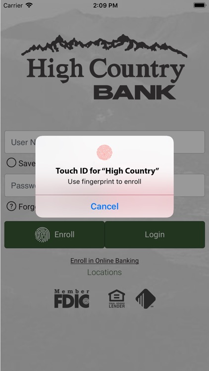 High Country Bank