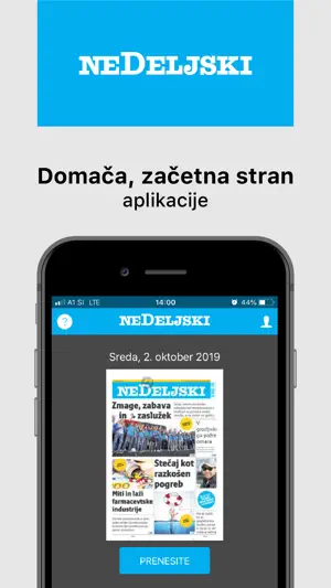 Nedeljski dnevnik screenshot 1
