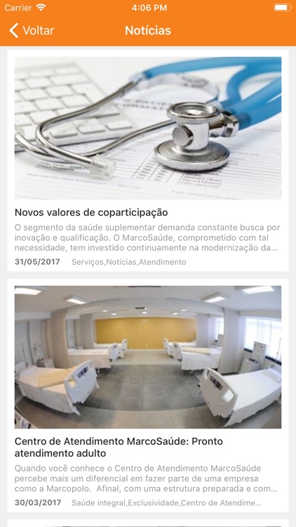 MarcoSaúde Mobile screenshot-6