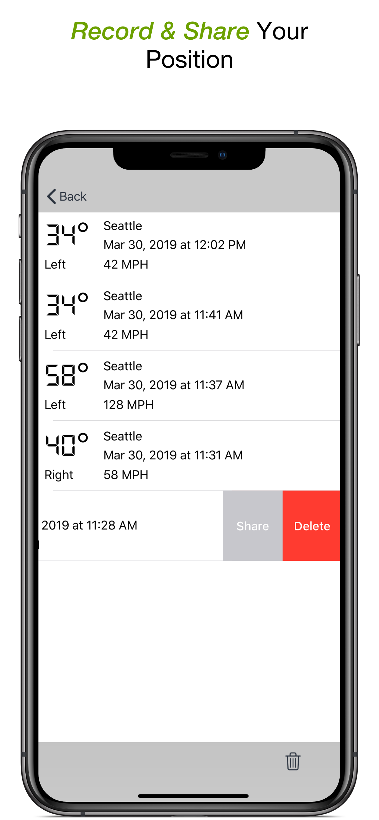 Alert Position