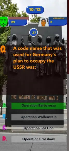 Game screenshot World War 2 test Quiz hack