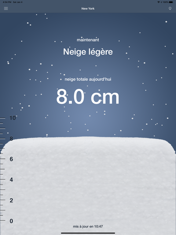 Screenshot #4 pour Neige aujourd'hui