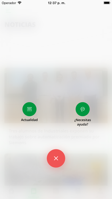 Unileon App Screenshot