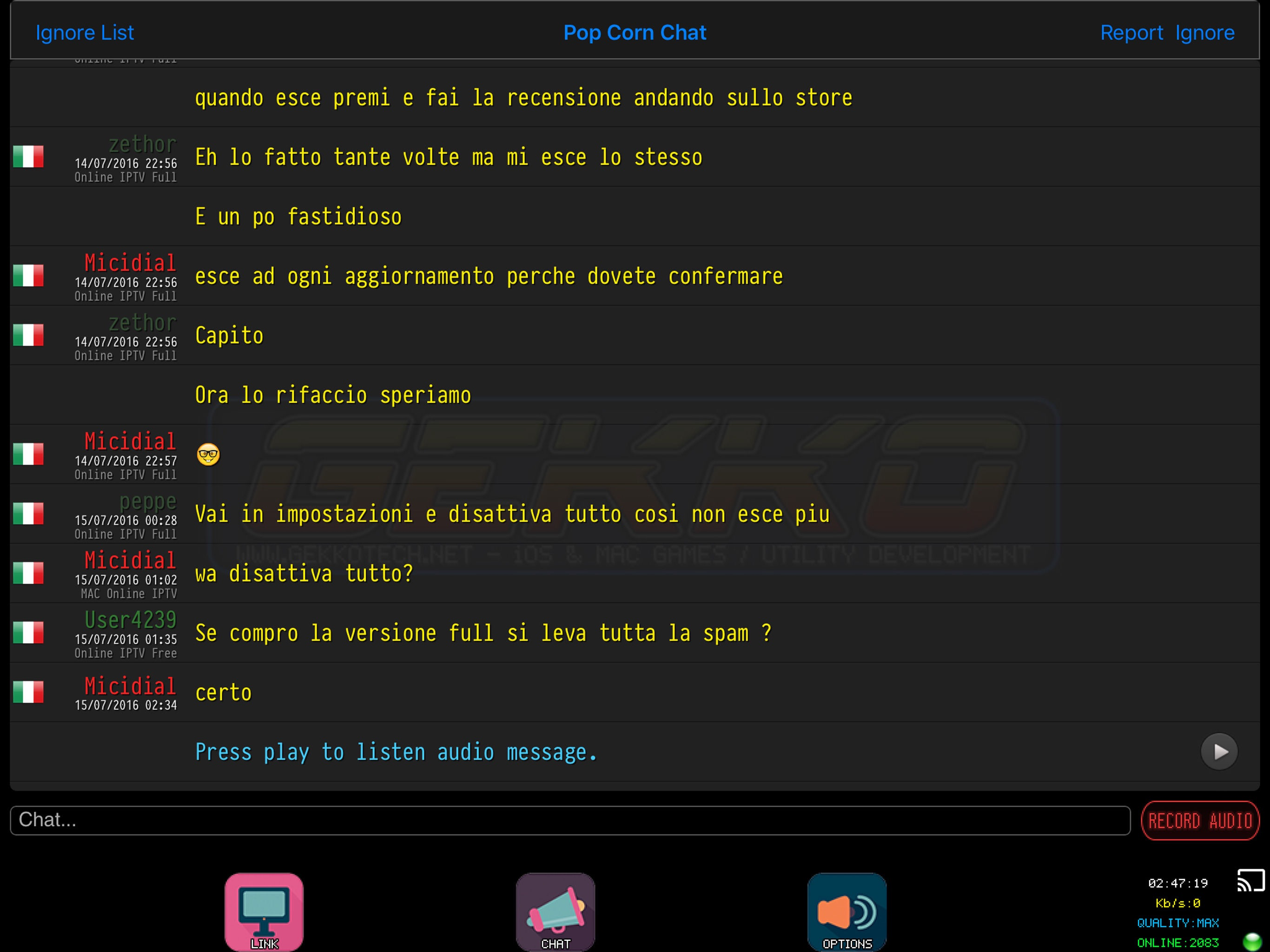 Online IPTV Light screenshot 4