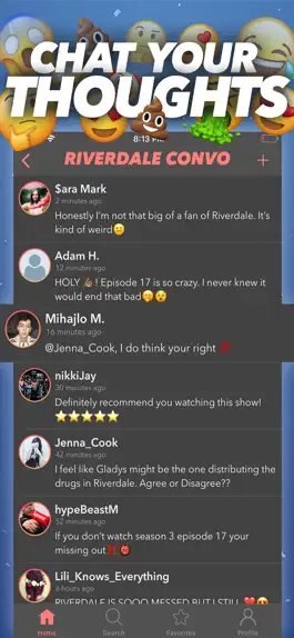 Game screenshot Series Convo: TV Show Chatroom apk