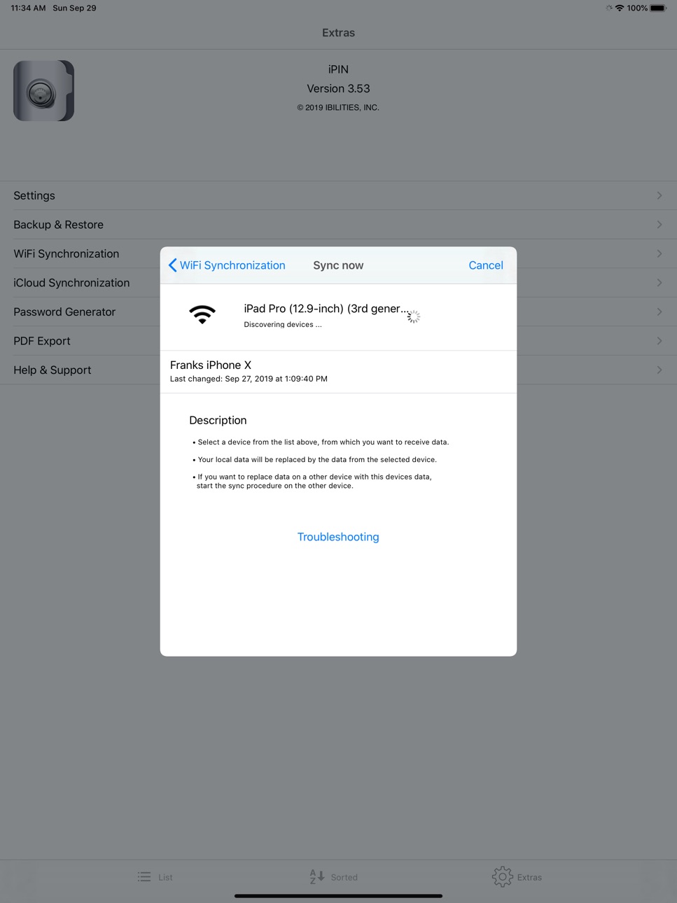 iPad screenshot