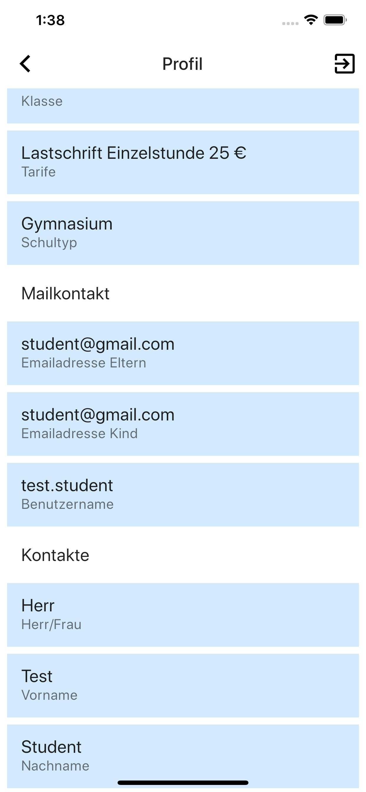 Nachhilfe Danzer