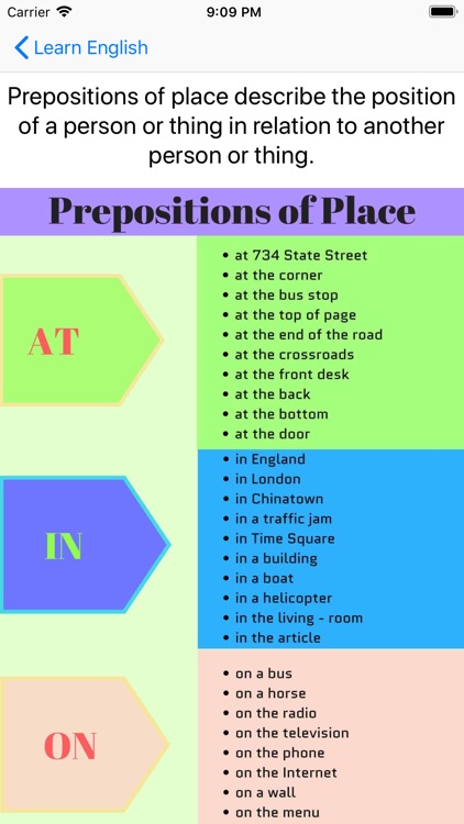 Learn English: Preposition