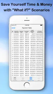 easy loan payoff calculator iphone screenshot 2