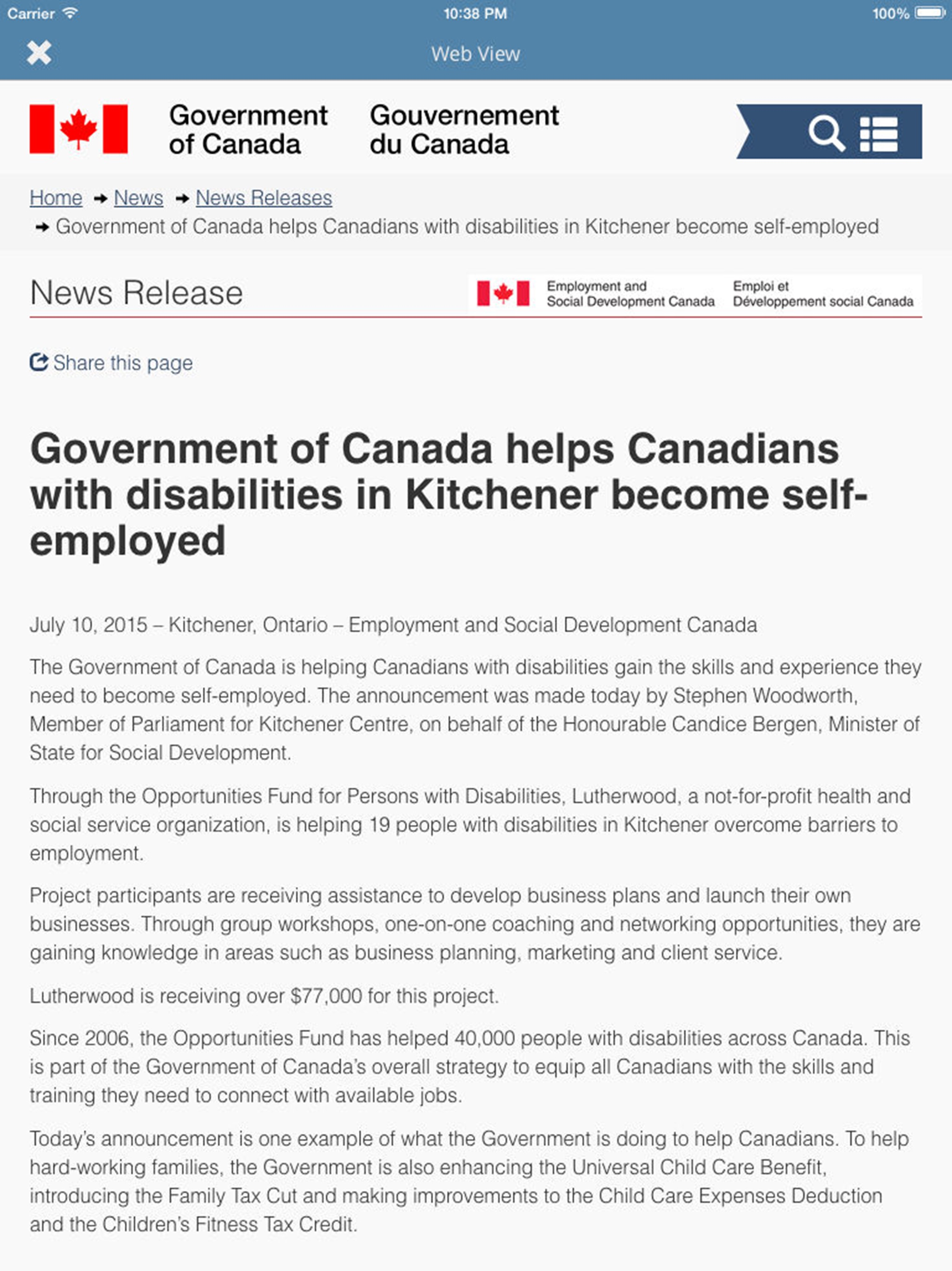 Canada News - Breaking News. screenshot 6