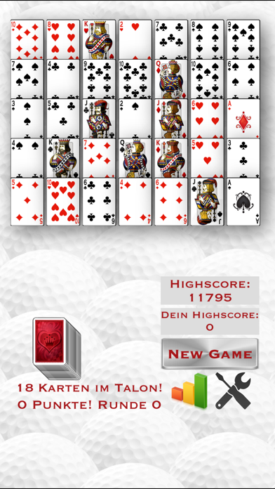 Golf Royal Solitaire Screenshot