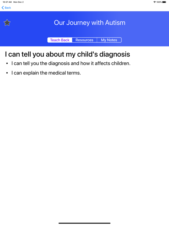 Screenshot #5 pour Our Journey with Autism