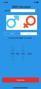 BMI Calculator Pro. screenshot #1 for iPhone