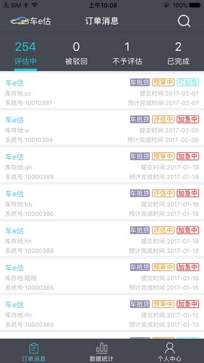 车e估管理版