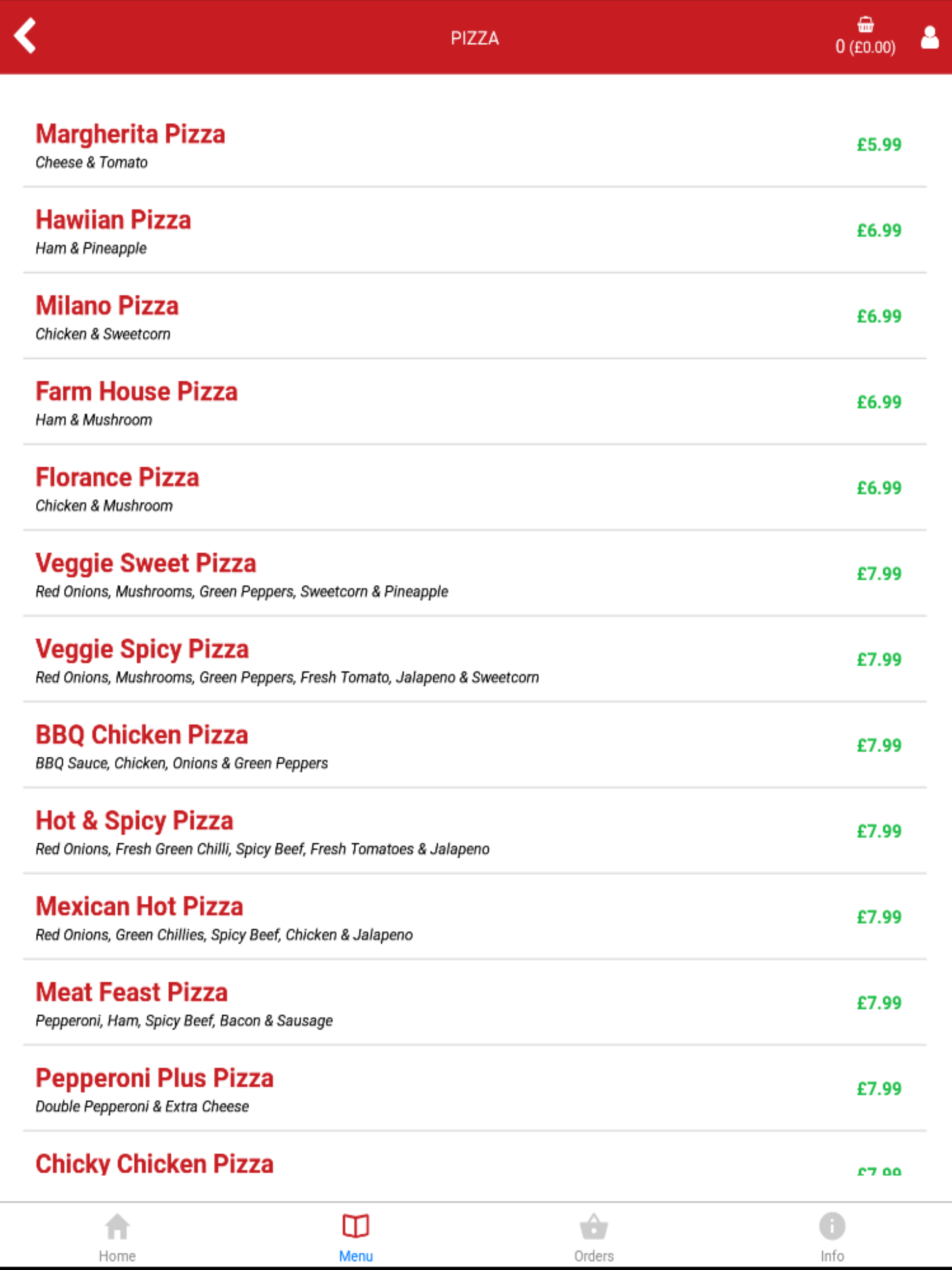 iPizza Warrington screenshot 7