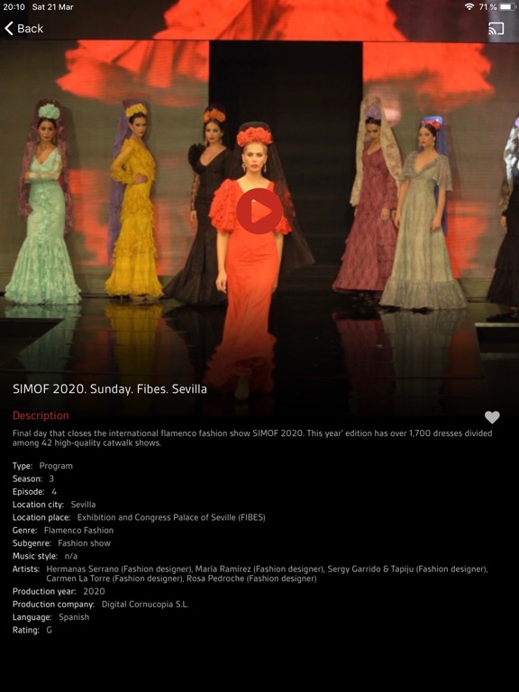 ALL FLAMENCO iPad screenshot