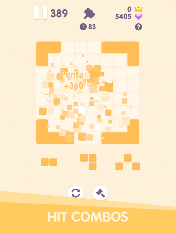 Screenshot #5 pour Square Pop - Same Color Block