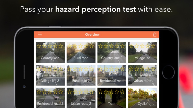 Hazard Perception Test HPT
