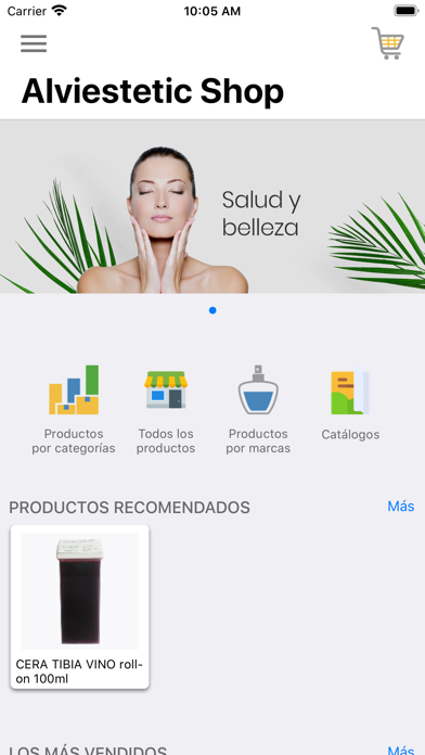 Alviestetic Shop Screenshot