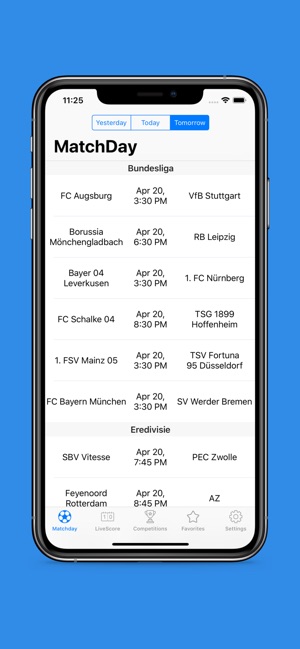 Goals - LiveScore Fixtures