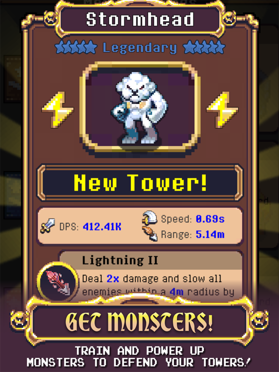 Idle Monster TD iPad screenshot 5 - Games app