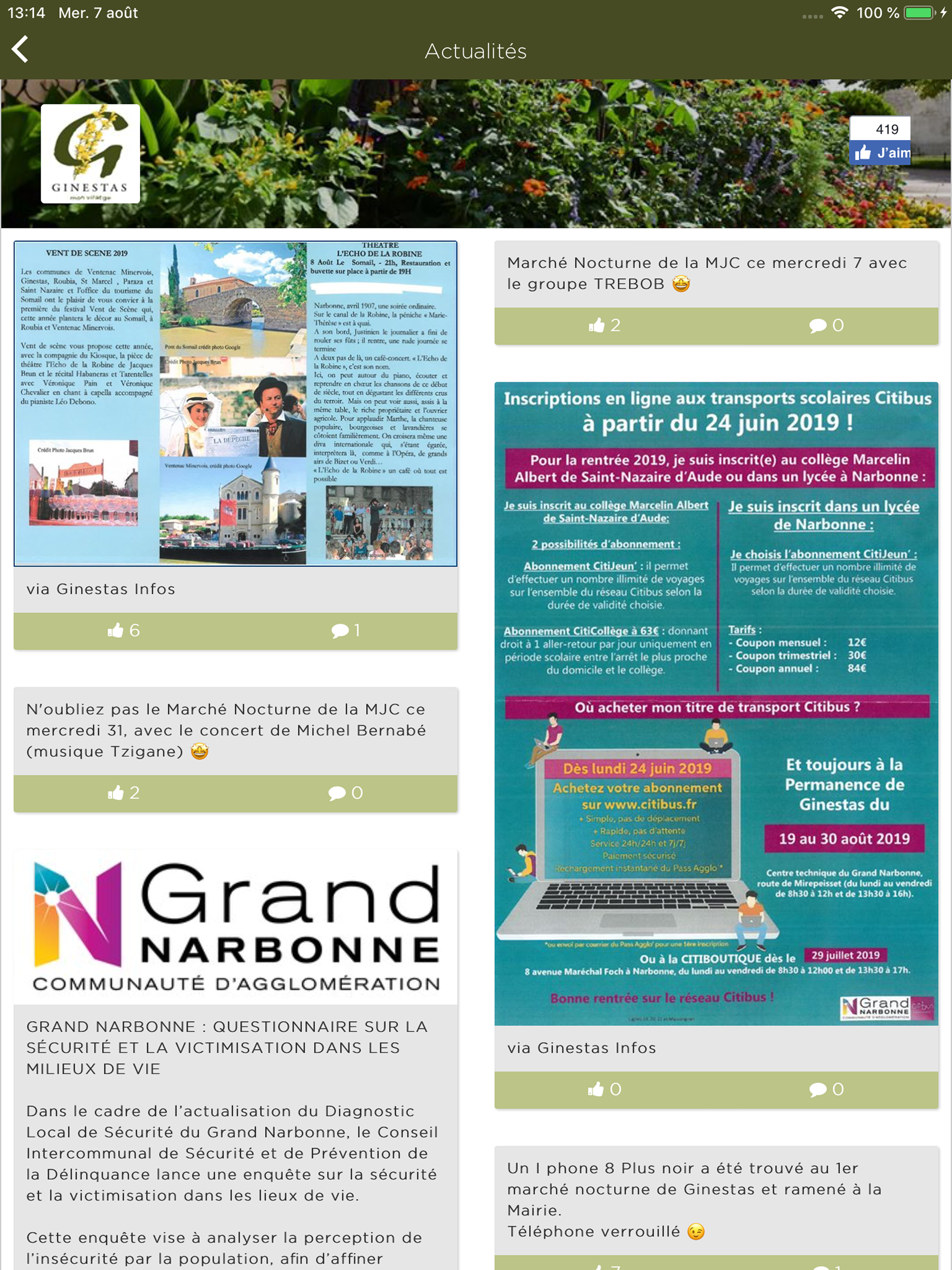Ville de Ginestas screenshot 7