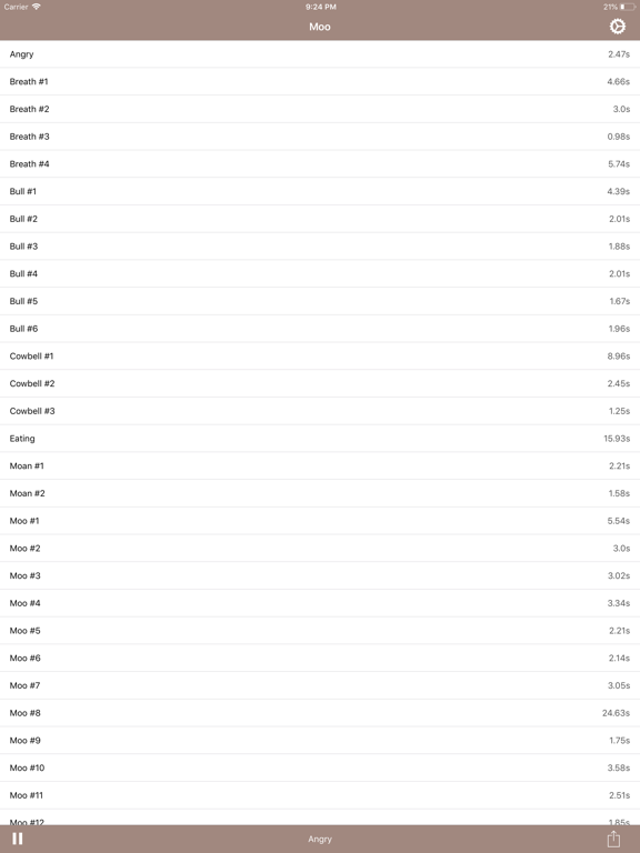 Moo - Cow Sounds iPad screenshot 2 - Entertainment app