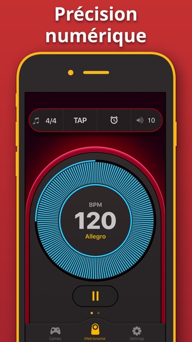 Screenshot #1 pour Métronome - Tempo et Rythme