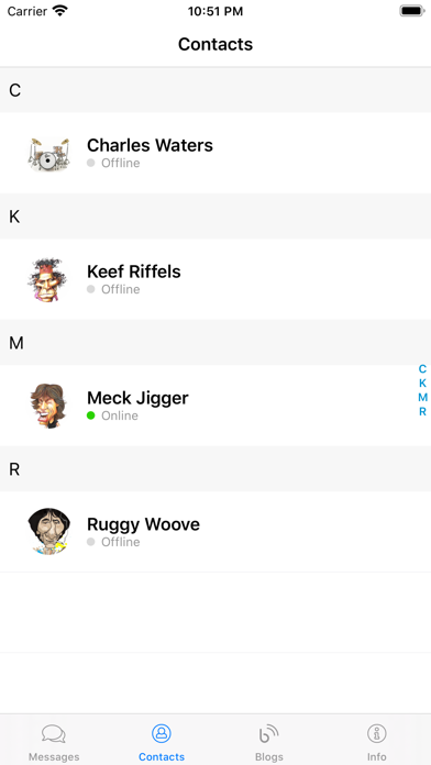 Screenshot #2 pour Room4Work Messenger