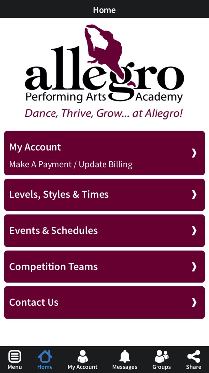 Allegro Performing Arts