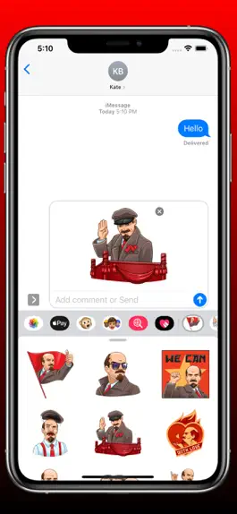 Game screenshot Vladimir Lenin Stickers mod apk