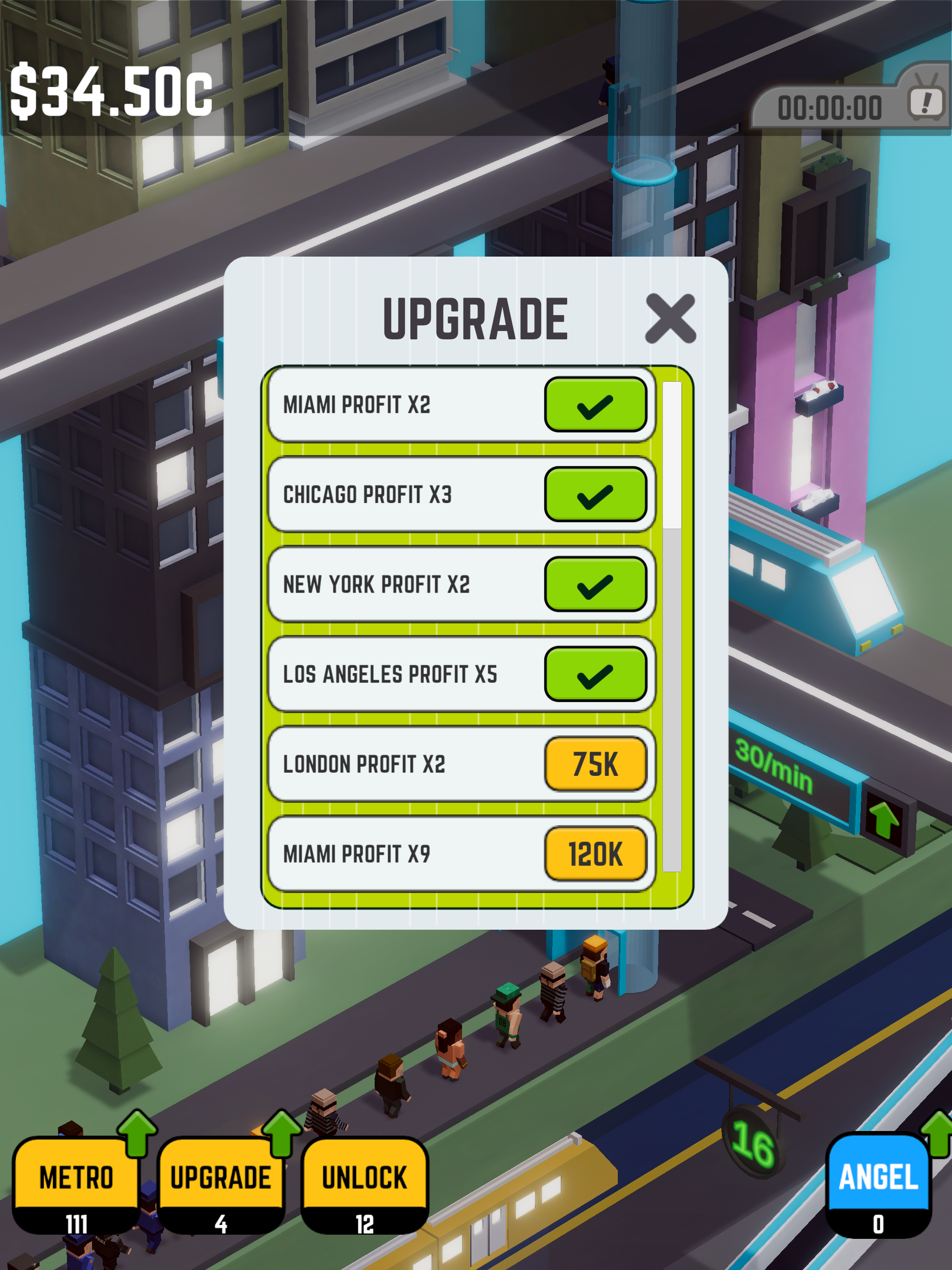 Hyper Metro: Idle Game