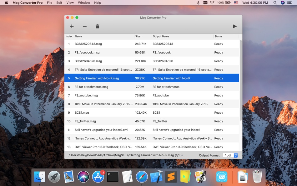 Msg Converter Pro - 2.4.5 - (macOS)