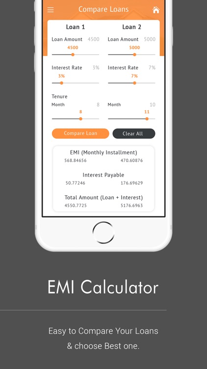 EMI Calculator & Loan Compare screenshot-3