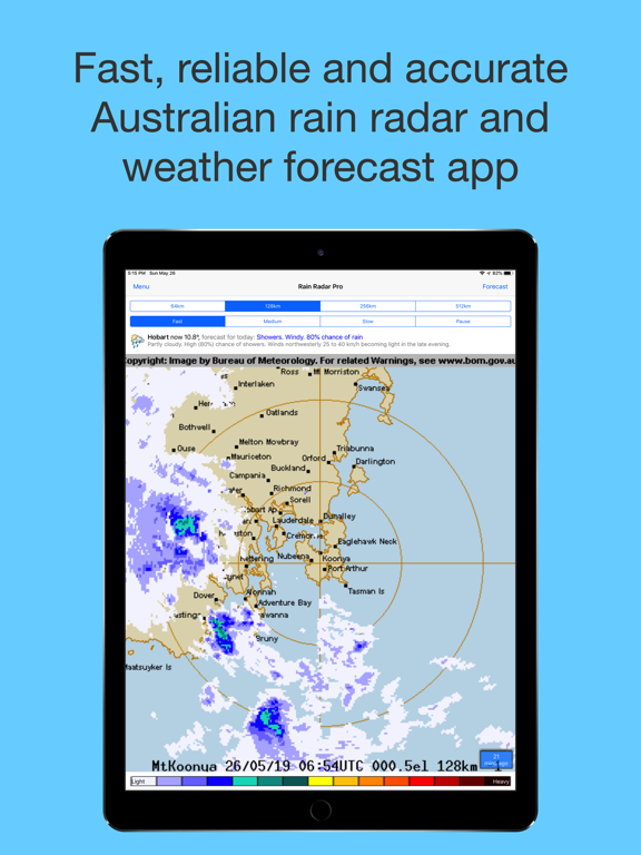 Screenshot #4 pour Rain Radar Lite - Aus Weather