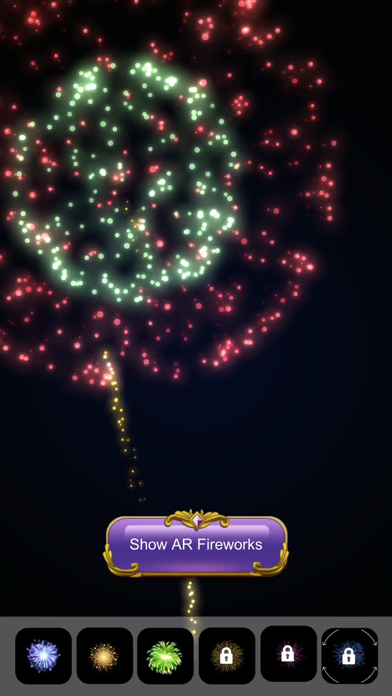 Real AR fireworks Screenshot