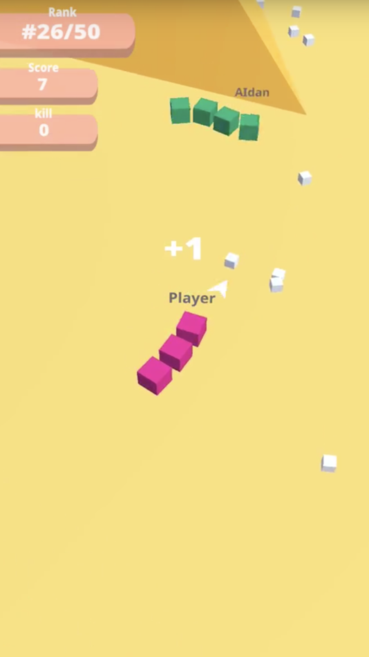 #3. Snake 3D! (iOS) 由: Geisha Tokyo Inc.