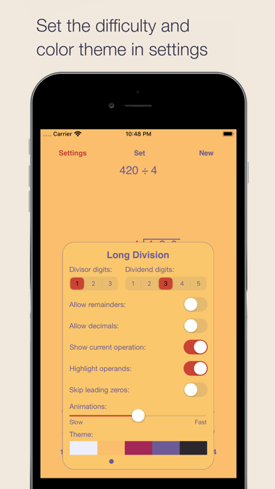 Screenshot #2 for Long Division