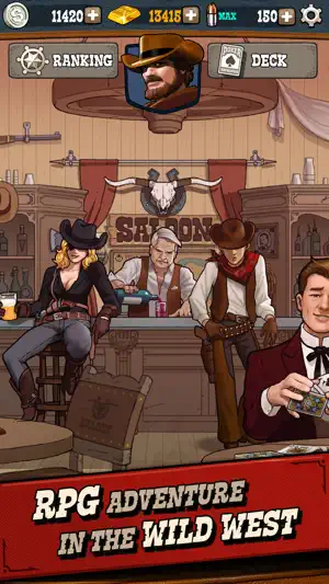 Poker Showdown: Wild West Duel screenshot 2