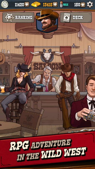 Poker Showdown: Wild West Duel Screenshot