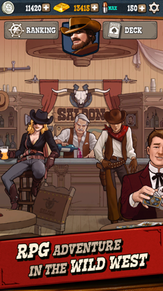 Poker Showdown: Wild West Duel screenshot 2