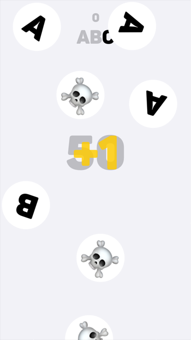 Screenshot #1 pour Catch Letter Word Game