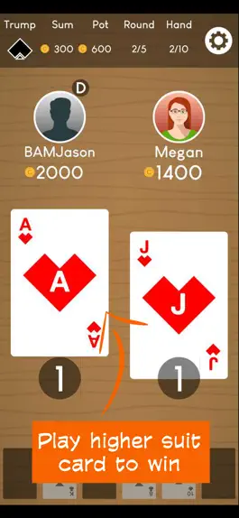 Game screenshot BAM! A card game for players apk