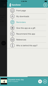 Pelvic Floor Trainer screenshot