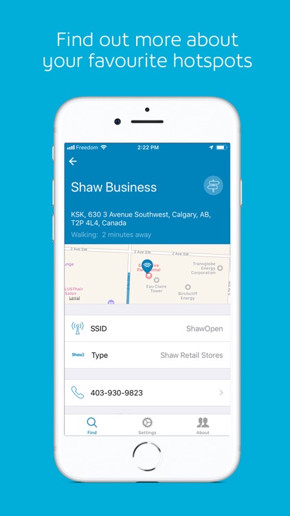 Shaw Go WiFi Finder